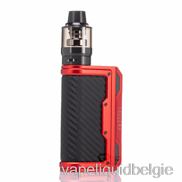 Vape Smaken Lost Vape Thelema Quest 200w Starterkit Rood / Koolstofvezel